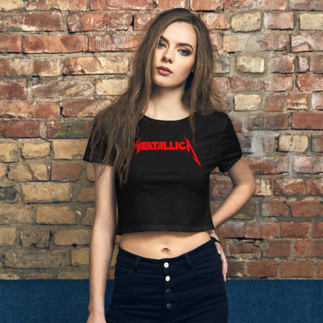 Meatallica Crop Tee